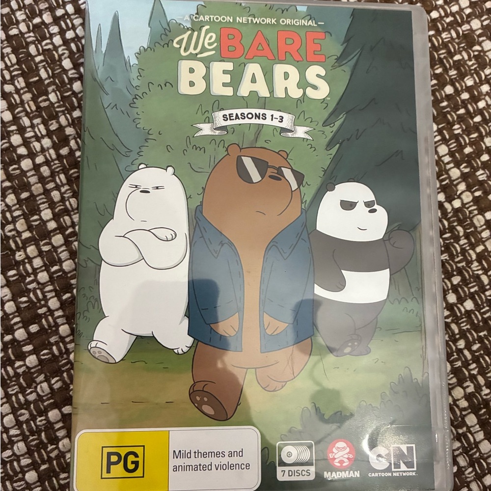 Cartoon Network We Bare Bears DVD Set Season 1-3 RARE!!
